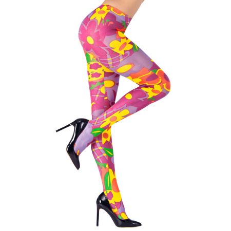 Widmann Punčocháče hippie barevné velikost XL Widmann Punčocháče hippie barevné velikost XL