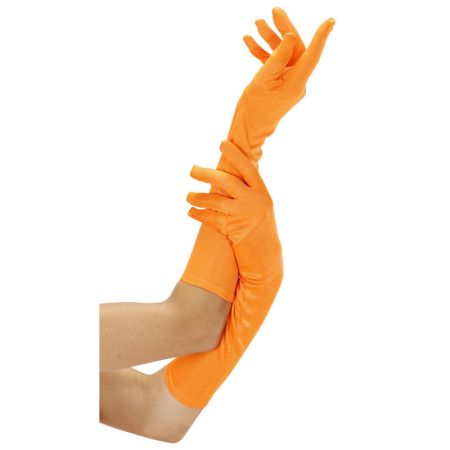Widmann Rukavičky oranžové neonové