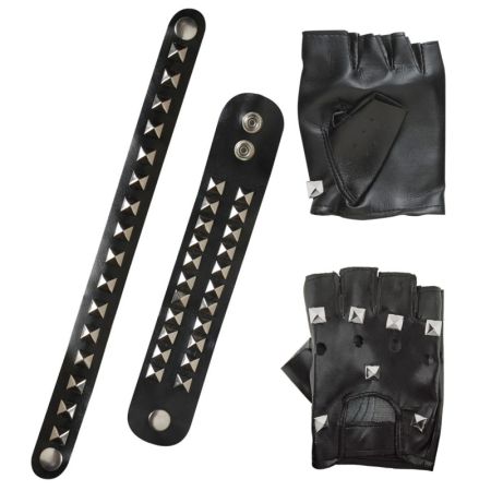 Widmann Sada motorkář / rocker černá s cvočky Widmann Sada motorkář / rocker černá s cvočky