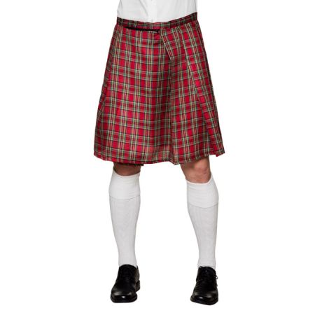 Boland Skotstký kilt červený