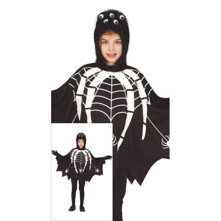 Fiestas Guirca Svítící pavouk ve tmě, 7 - 9 let (137 cm), dětský Halloween kostým Fiestas Guirca Svítící pavouk ve tmě, 7 - 9 let (137 cm), dětský Halloween kostým