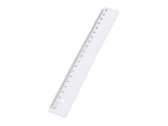 Pravítko 20cm transparentní LF9020