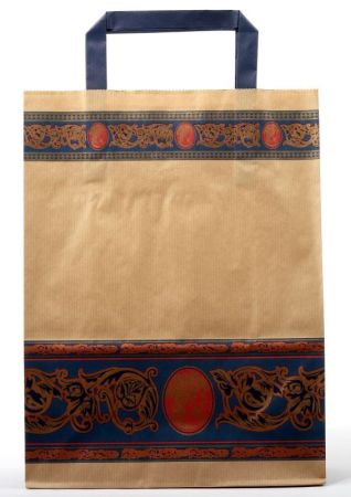ITA taška dárková 18+8x24 Cammeo Blu