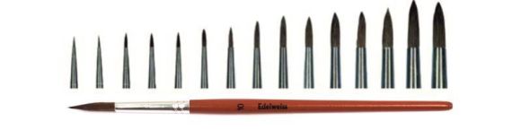 Štětec školní kulatý - Edelweiss č. 3