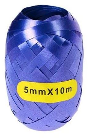 Stuha vázací klubíčko 10m tmavěmodrá matná