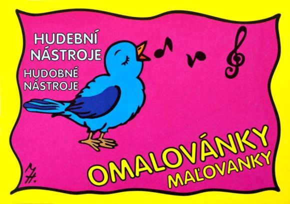 Omalovánky A5 Hudební nástroje  970787
