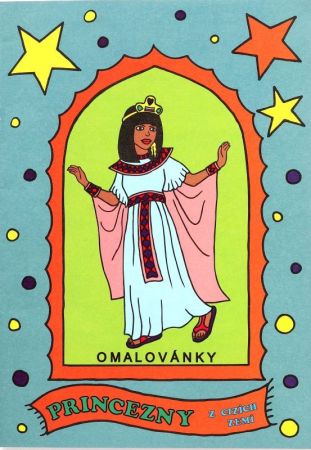 Omalovánky A5 Princezny z cizích zemí
