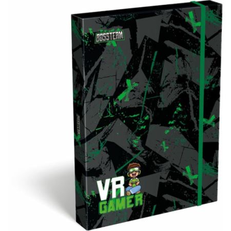 Školní box A4 s gumou Boss Team VR Gamer