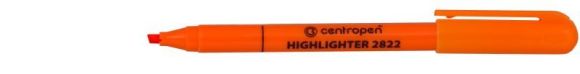 Zvýrazňovač Centropen 2822 oranžový
