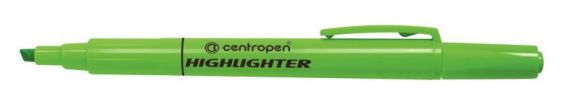 Zvýrazňovač Centropen 8722 zelený