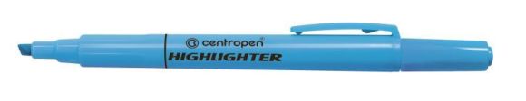 Zvýrazňovač Centropen 8722 modrý