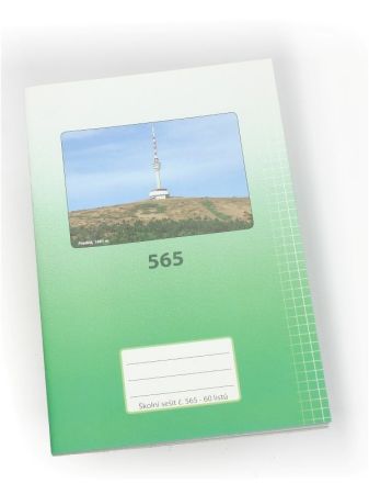 Školní sešit 565 M A5 čtvereček