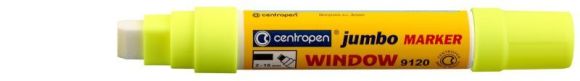 Značkovač křídový Centropen 9120 žlutý