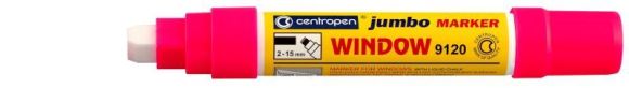 Značkovač křídový Centropen 9120 růžový