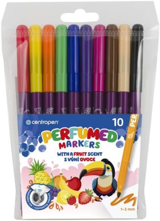Parfémované značkovače Centropen 2589 10ks sada