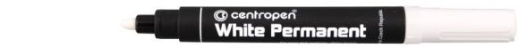 Značkovač Centropen 8586 bílá