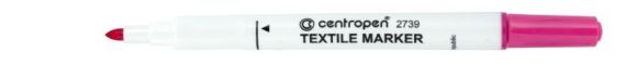 Značkovač Centropen 2739 Textil růžový