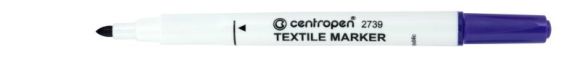 Značkovač Centropen 2739 Textil fialový
