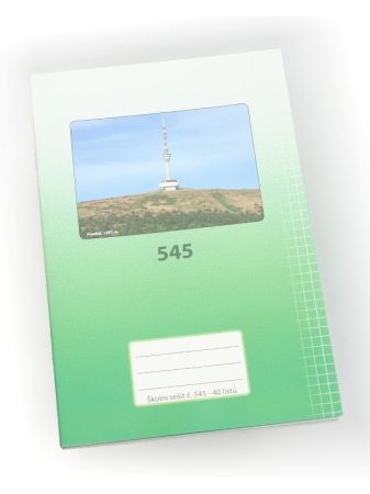Školní sešit 545 M A5 čtvereček