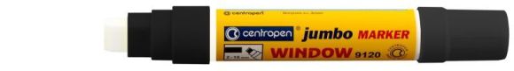 Značkovač křídový Centropen 9120 černý