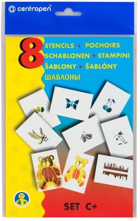 Šablony Centropen k foukacím fixům  C+ mix