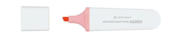 Zvýrazňovač  Centropen Style 6252 pastel Růžový