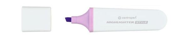 Zvýrazňovač  Centropen Style 6252 pastel Fialový