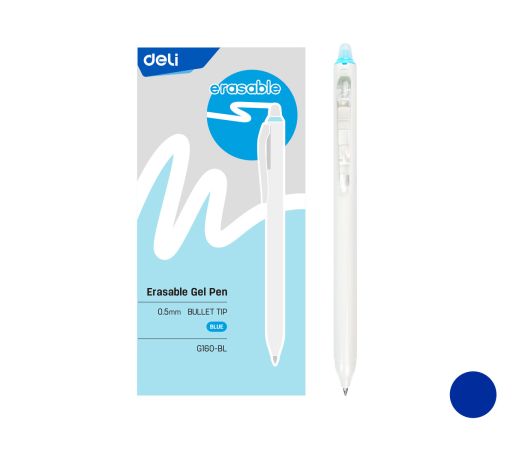 Propiska mazací gelová DELI EG160-BL modrá Propiska mazací gelová DELI EG160-BL modrá