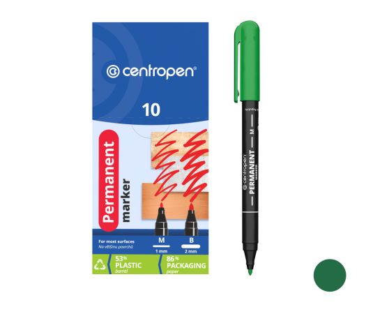 Popisovač CENTROPEN 2846 zelený Popisovač CENTROPEN 2846 zelený