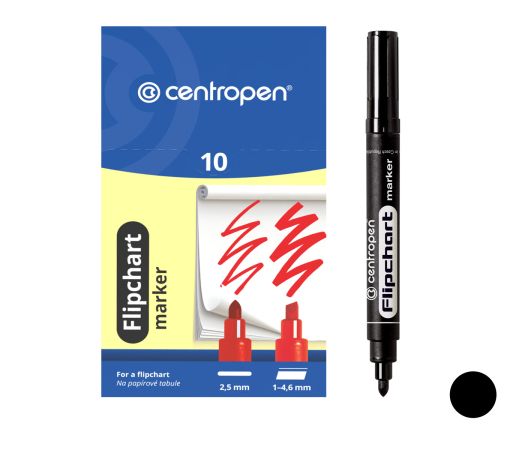 Popisovač CENTROPEN 8550 kulatý černý Popisovač CENTROPEN 8550 kulatý černý