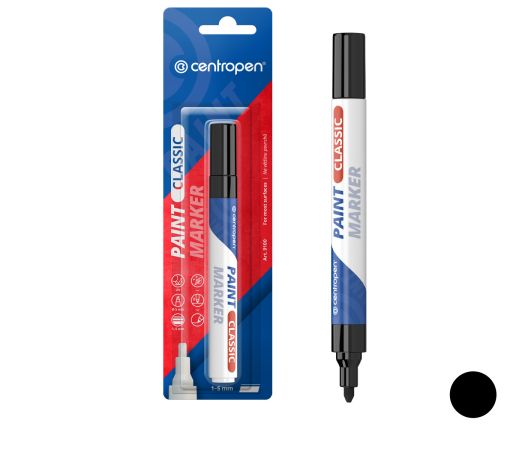 Popisovač CENTROPEN 9100 černý LAKOVÝ značkovač Popisovač CENTROPEN 9100 černý LAKOVÝ značkovač