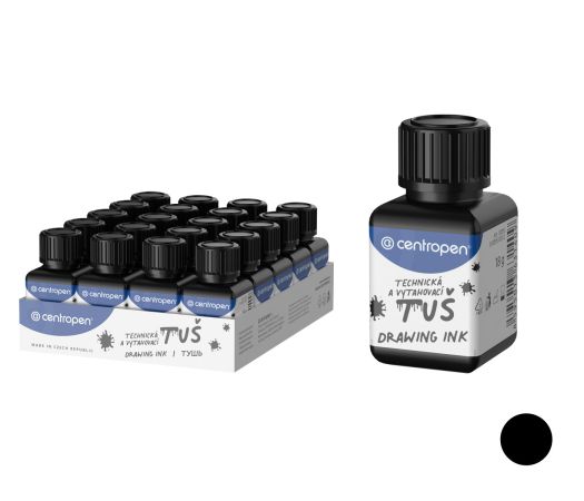 Tuš černá CENTROPEN 18g Tuš černá CENTROPEN 18g