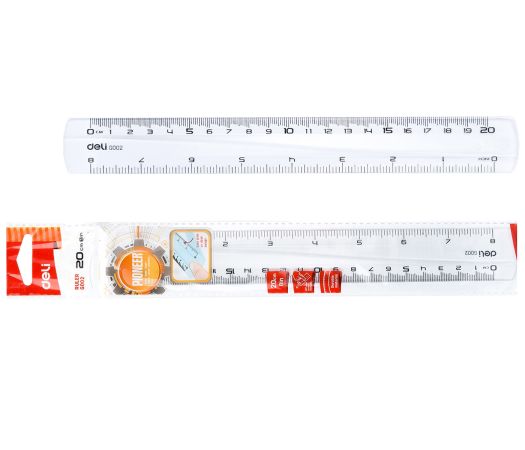 Pravítko 20cm DELI EG00212