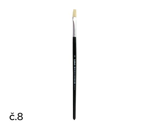 Štětec plochý č.  8 LUMA