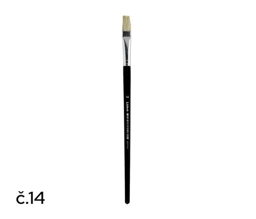 Štětec plochý č. 14 LUMA Štětec plochý č. 14 LUMA