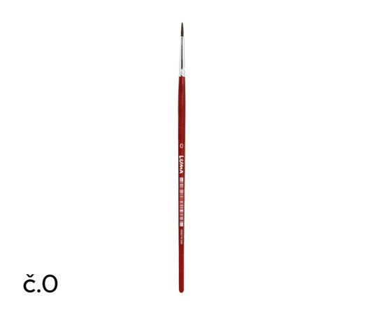Štětec kulatý č.  0 LUMA