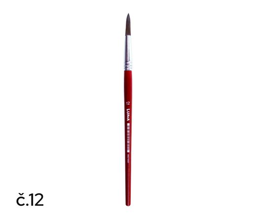 Štětec kulatý č. 12 LUMA Štětec kulatý č. 12 LUMA