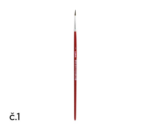 Štětec kulatý č. 1 LUMA Štětec kulatý č. 1 LUMA
