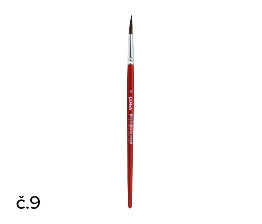 Štětec kulatý č. 9 LUMA Štětec kulatý č. 9 LUMA
