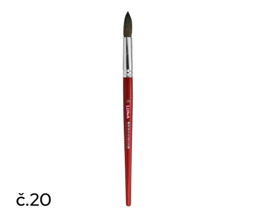 Štětec kulatý č. 20 LUMA Štětec kulatý č. 20 LUMA