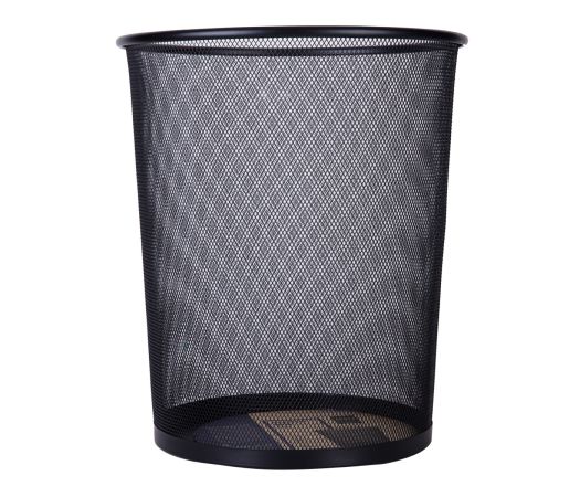 Koš odpadkový drátěný černý velký DELI E9189-EG