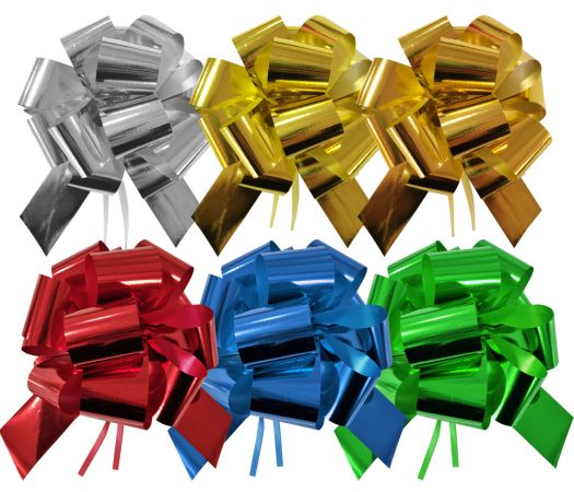 Stuha stahovací růže 5cm x 1,72m metal LUMA mix Stuha stahovací růže 5cm x 1,72m metal LUMA mix