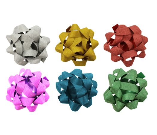 Rozeta 5cm glitr LUMA mix Rozeta 5cm glitr LUMA mix
