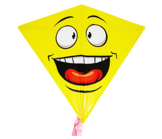 Drak létající PVC 68 x 73cm Úsměv Drak létající PVC 68 x 73cm Úsměv