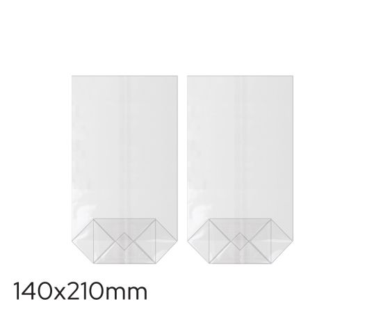 Sáček celofán 140 x 210mm, křížové dno LUMA Sáček celofán 140 x 210mm, křížové dno LUMA