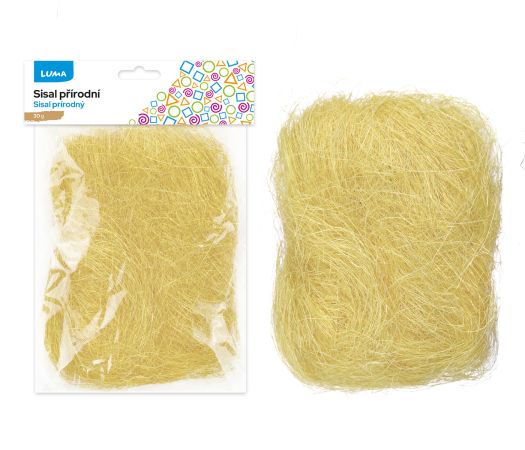 Sisal natural 30g LUMA Sisal natural 30g LUMA