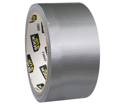Lepící páska textilní 48mm x 20m stříbrná DELI EA620 Lepící páska textilní 48mm x 20m stříbrná DELI EA620