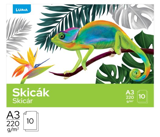 Skicák A3 10l LUMA