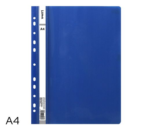 Rychlovazač A4 PP euro LUMA, modrý tmavě