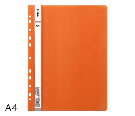 Rychlovazač A4 PP euro LUMA, oranžový Rychlovazač A4 PP euro LUMA, oranžový
